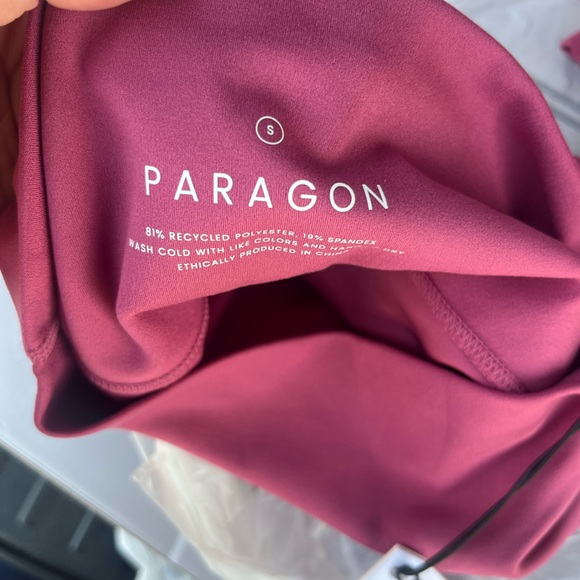 New paragon sculpt-seam raspberry Leggings - Picture 3 of 3